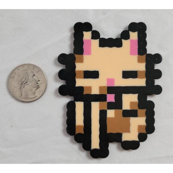 Stardew Valley Cat Perler - Picture 1 of 2